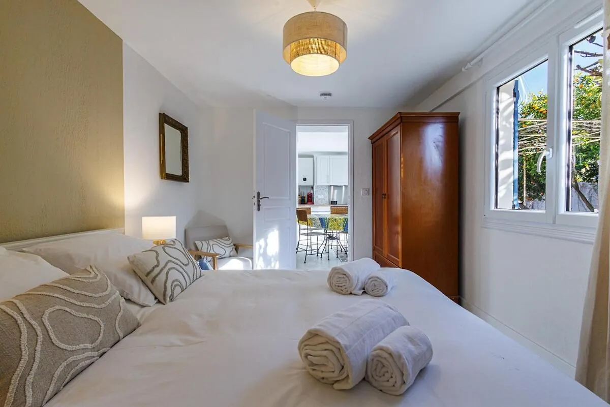La Petite Marjolaine Pretty Garden Level In Vence Apartment